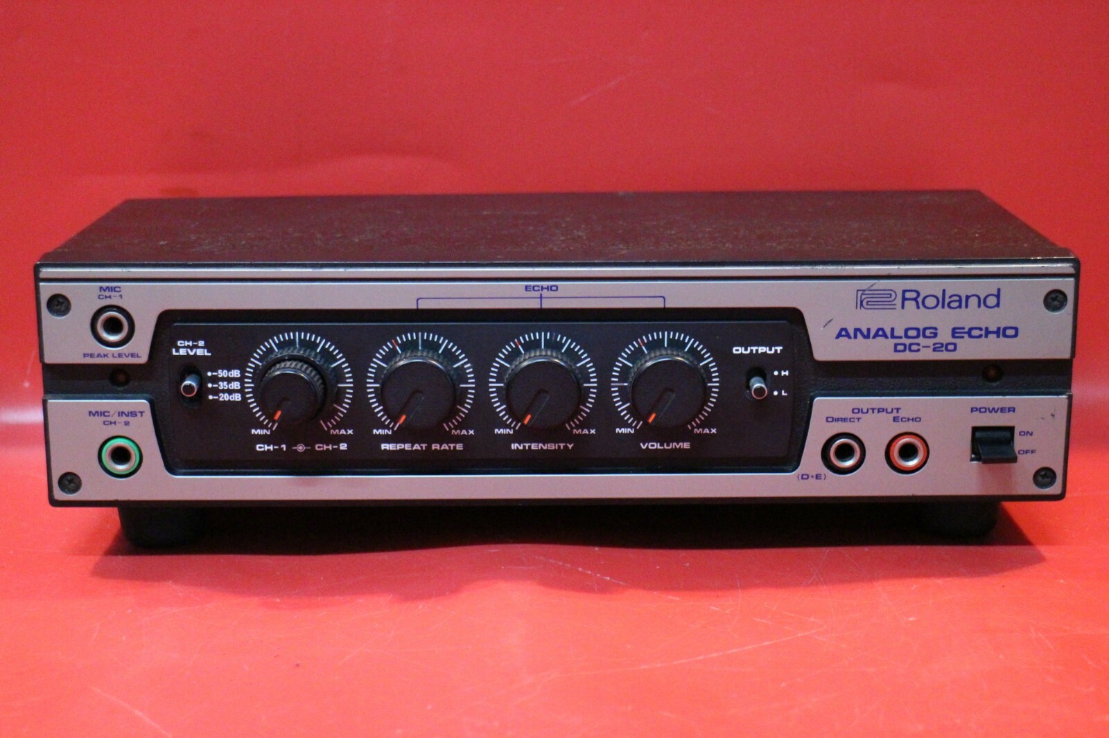 Vintage USED Roland DC-20 Chorus Echo Delay Effect Unit U1125 201001