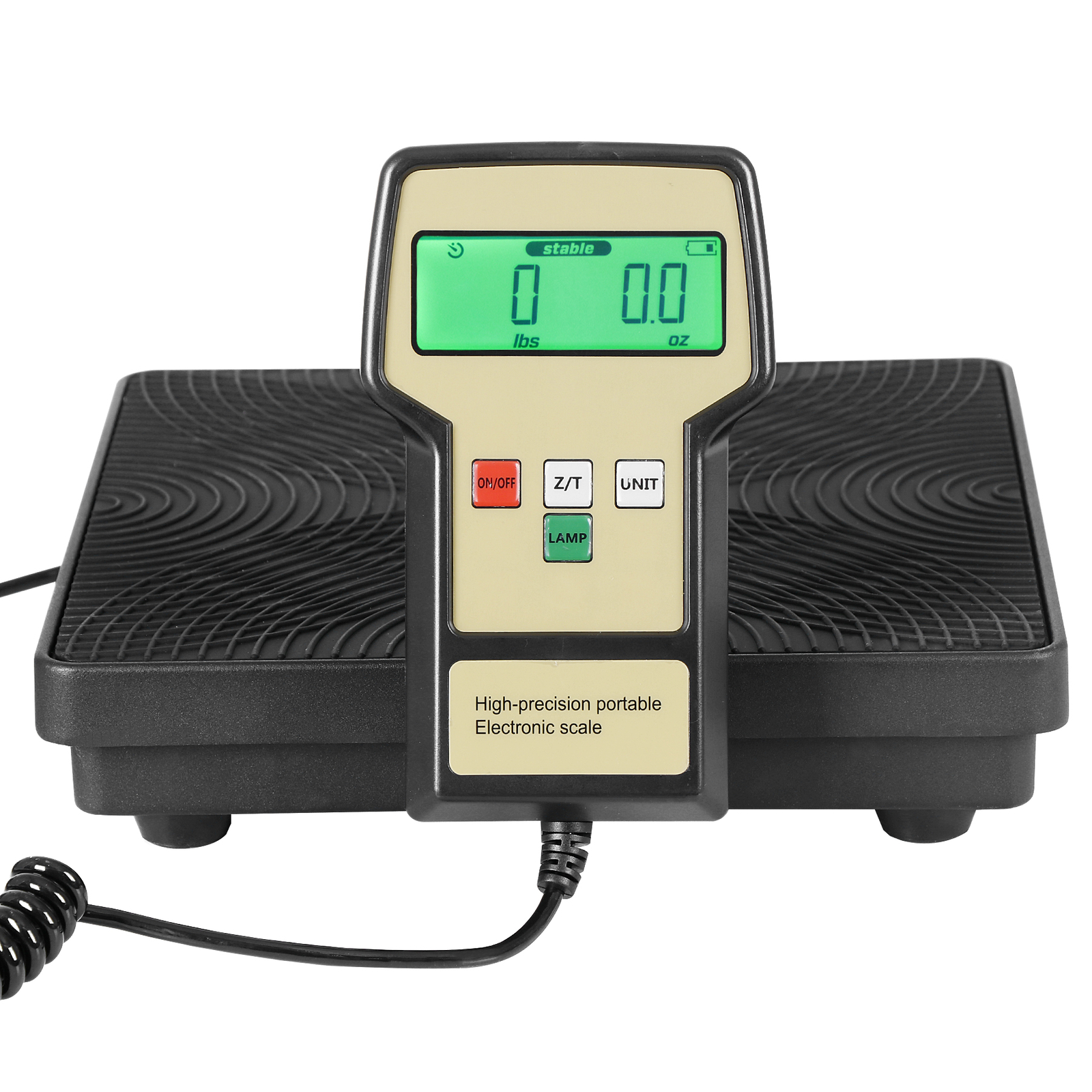 220 lbs Electronic Refrigerant Charging Scale HVAC Digital Freon Scale with Case