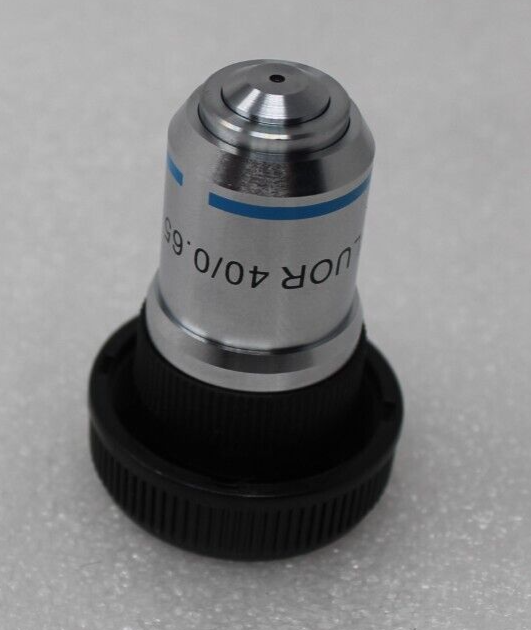 NEW AMSCOPE  FLUOR 40/0.65 160/0.17 MICROSCOPE OBJECTIVE