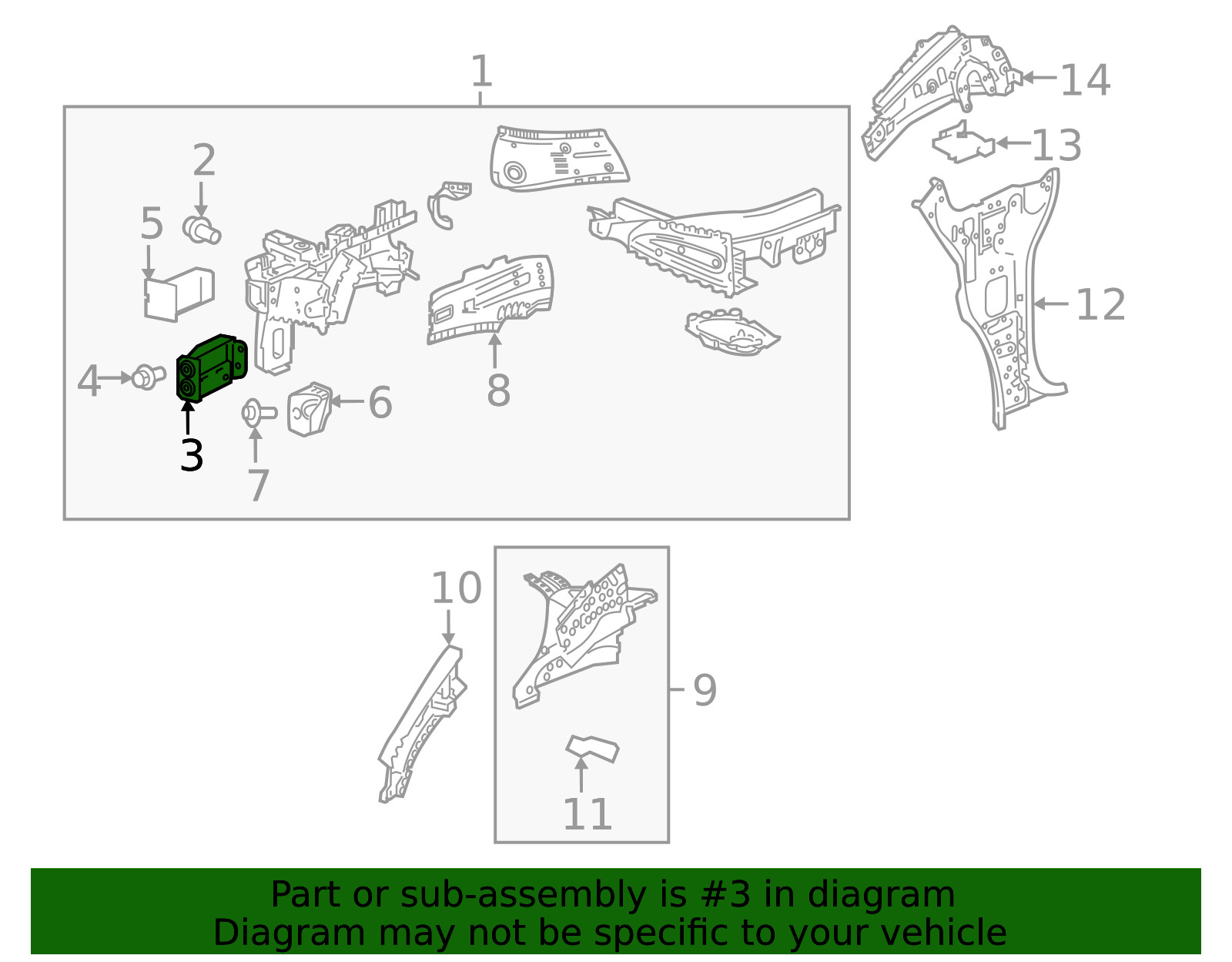 Genuine GM Absorber 42734902
