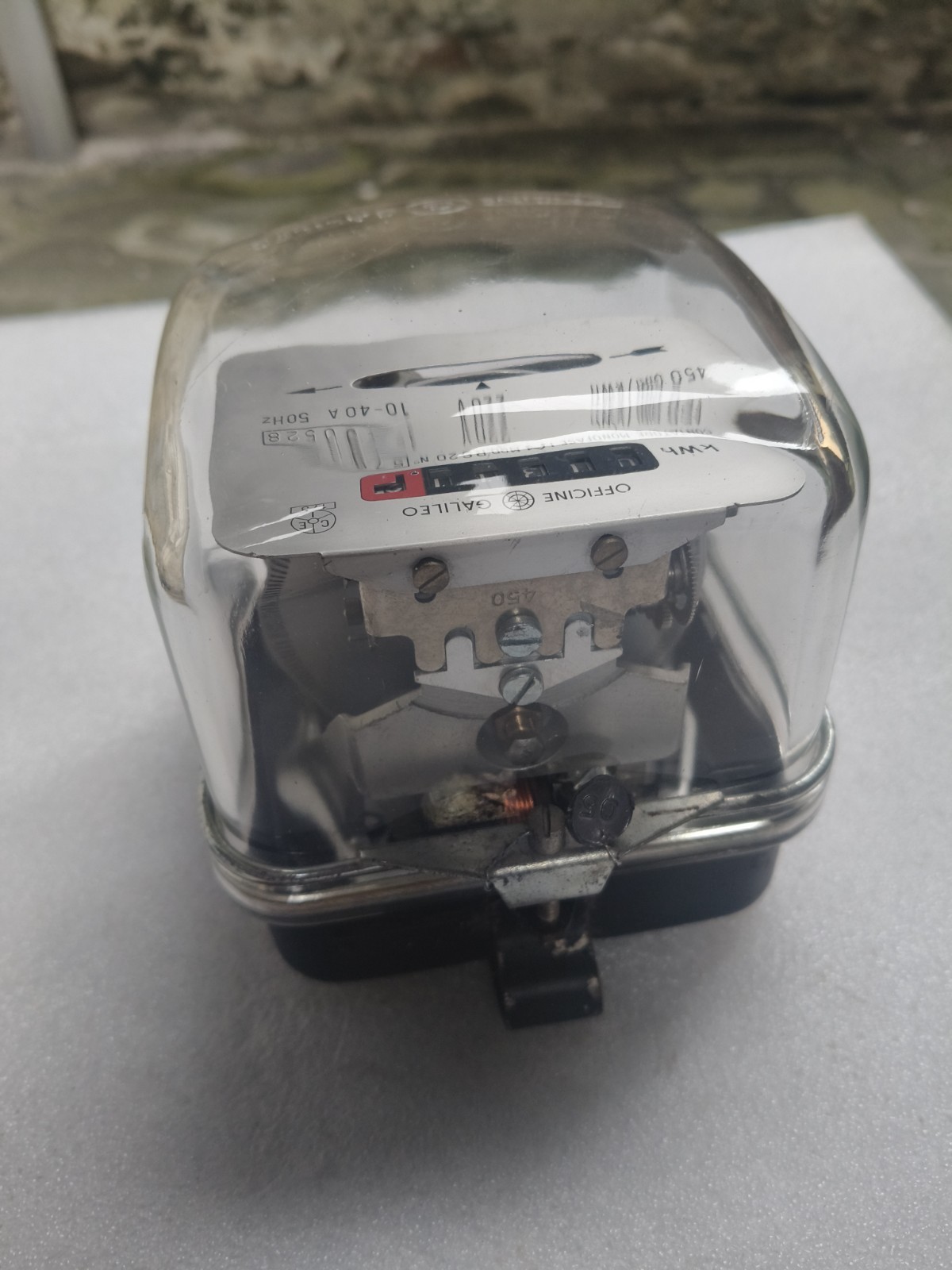 Workshop Galileo Vintage Single Phase Electric Meter