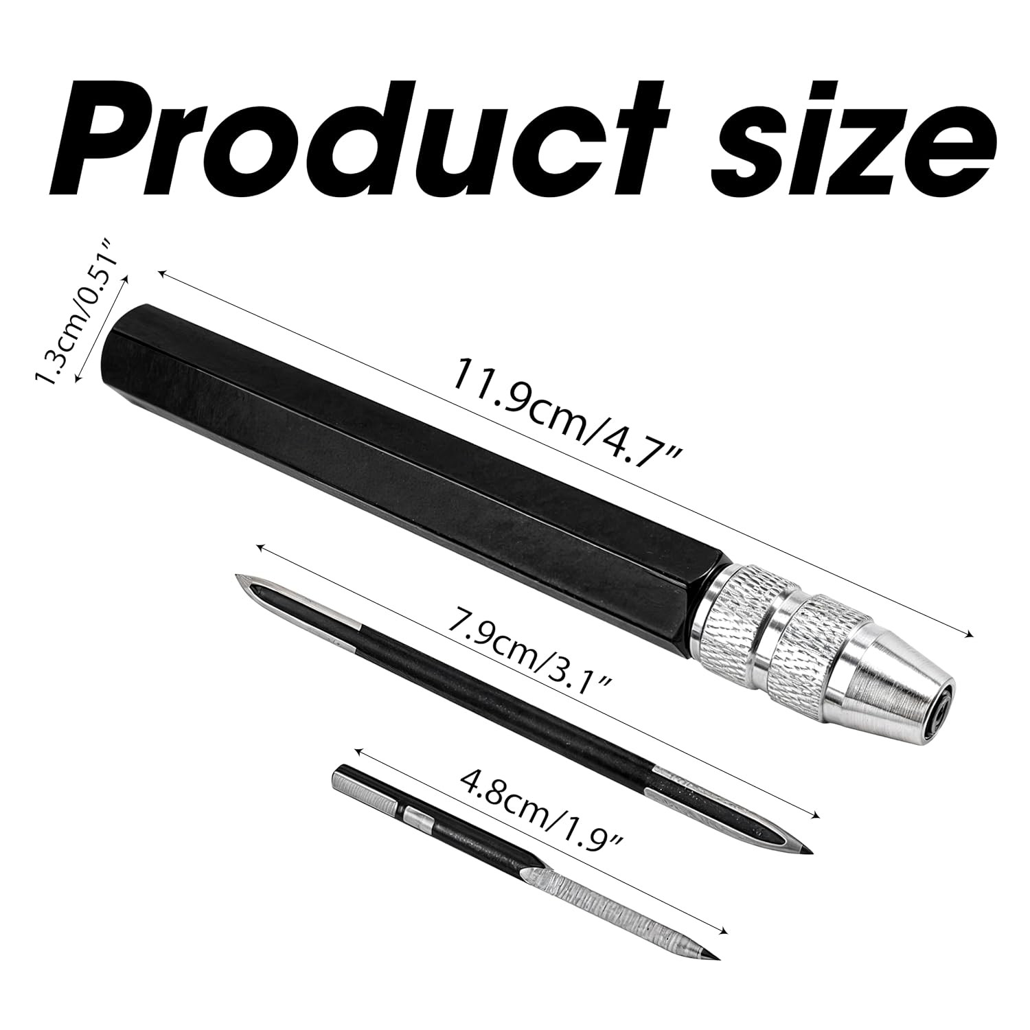 3Pcs/Set Scraper Deburring Tool Adjustable Trimming Blade Triangular Trimmer ...