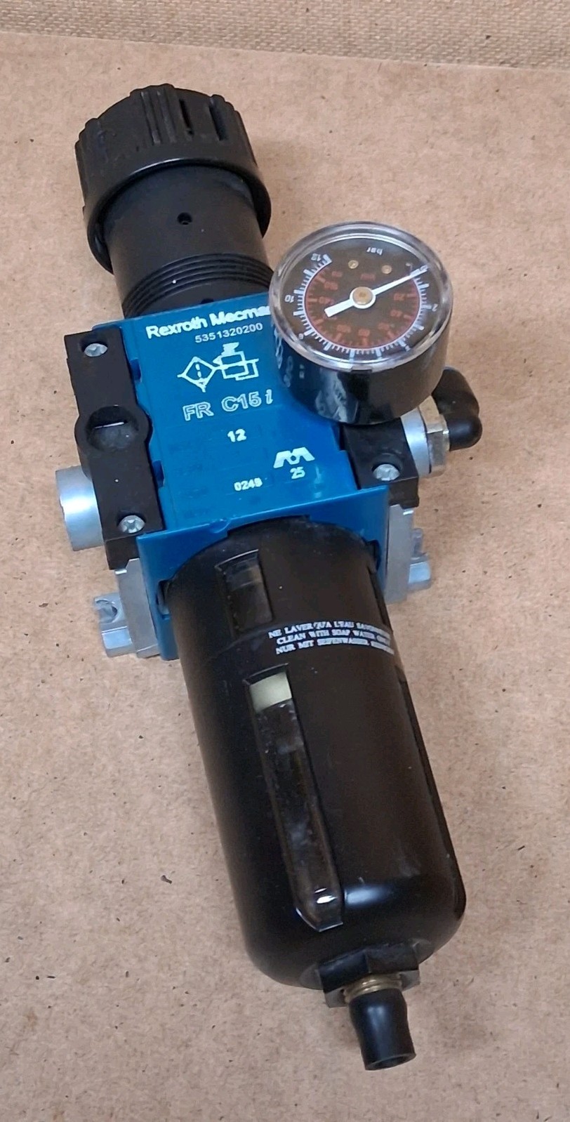 Rexroth Mecman 5351320200 FR C15 Filter Regulator