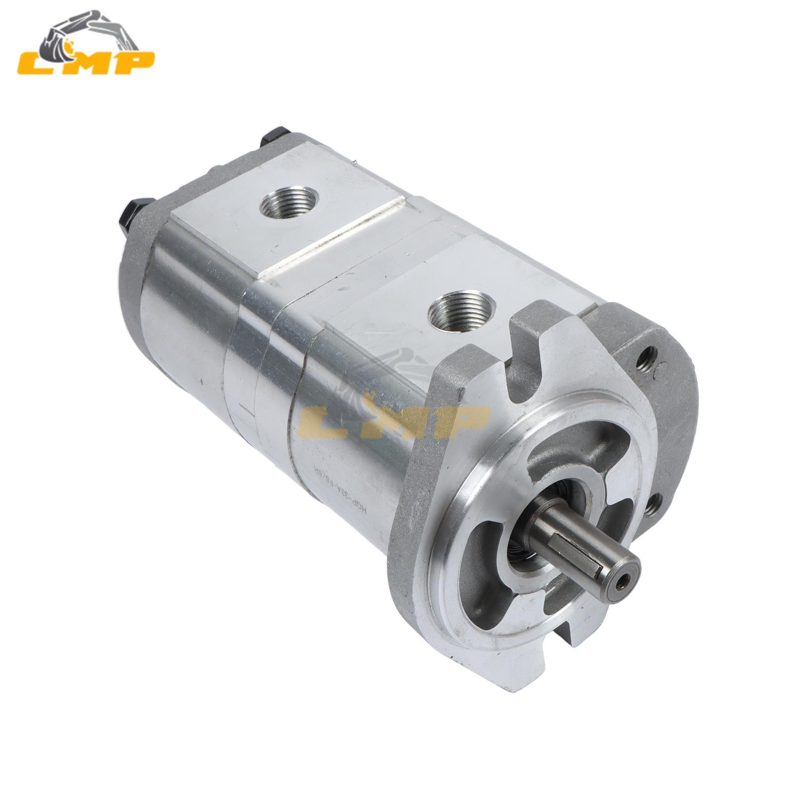 HGP-33A-F6/6R Hydraulic Tandem Double Gear Pump 15.87mmd Shaft HGP-33A-F6-6R
