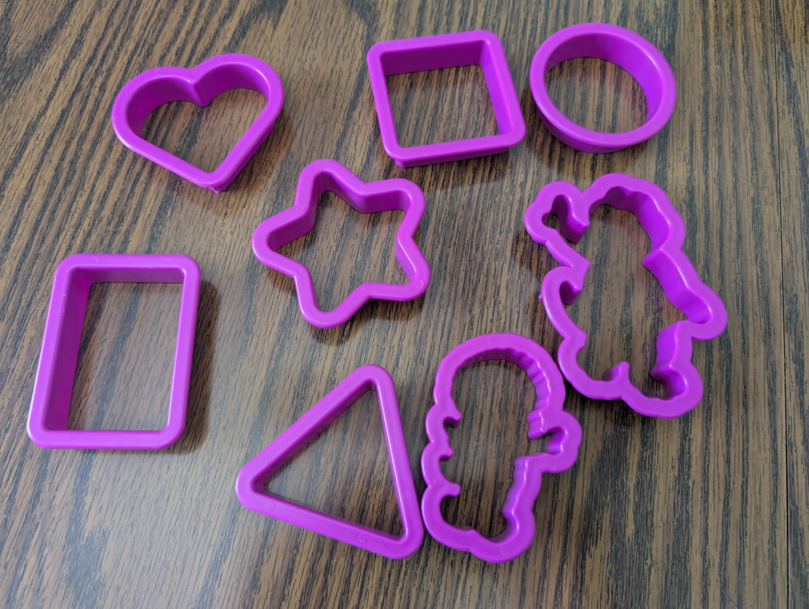 Vintage 90s Playdoh Barney Baby Bop Cookie Cutters