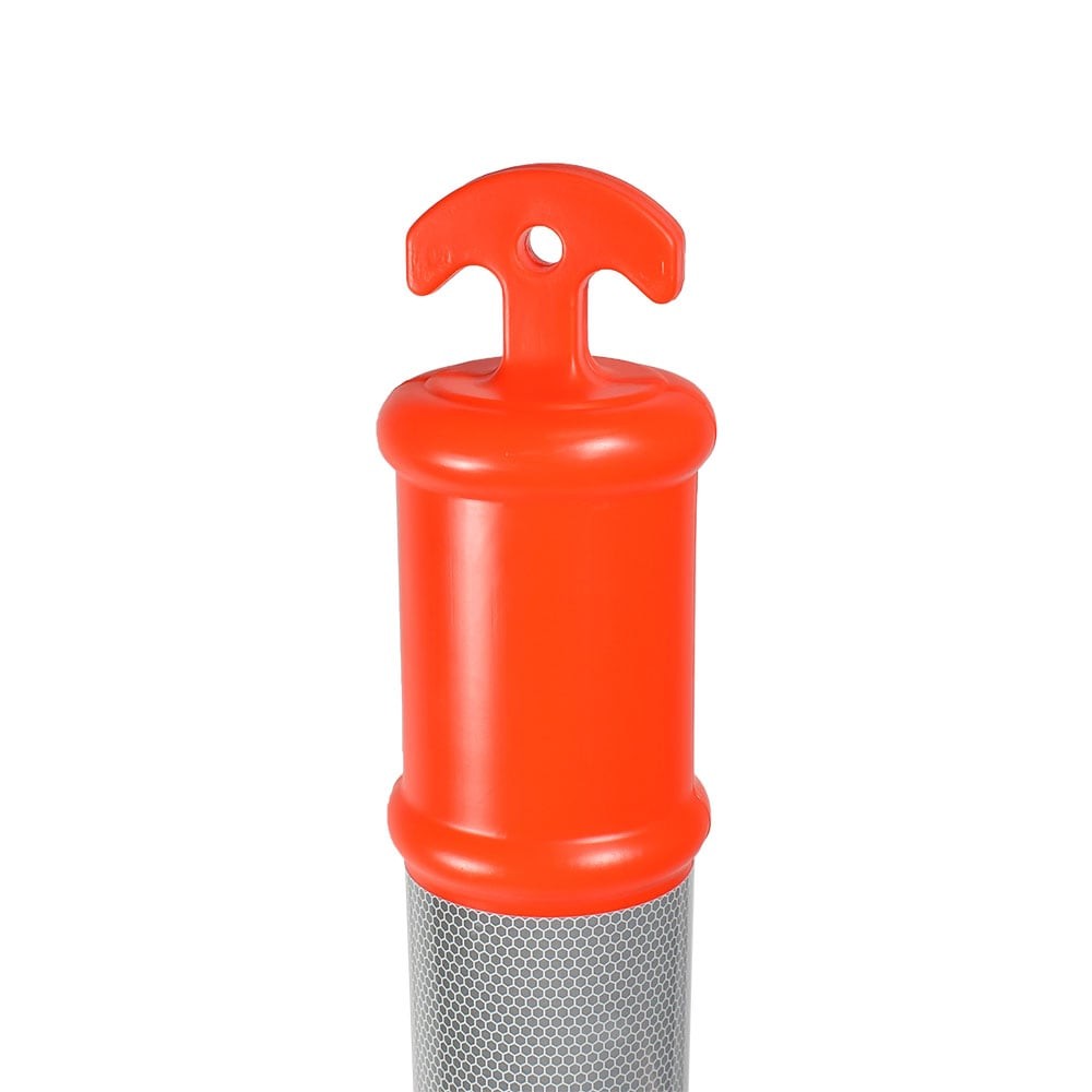 Interstate Safety 50145 45 Inch HDPE Delineator Post with 13lbs Base – Orange