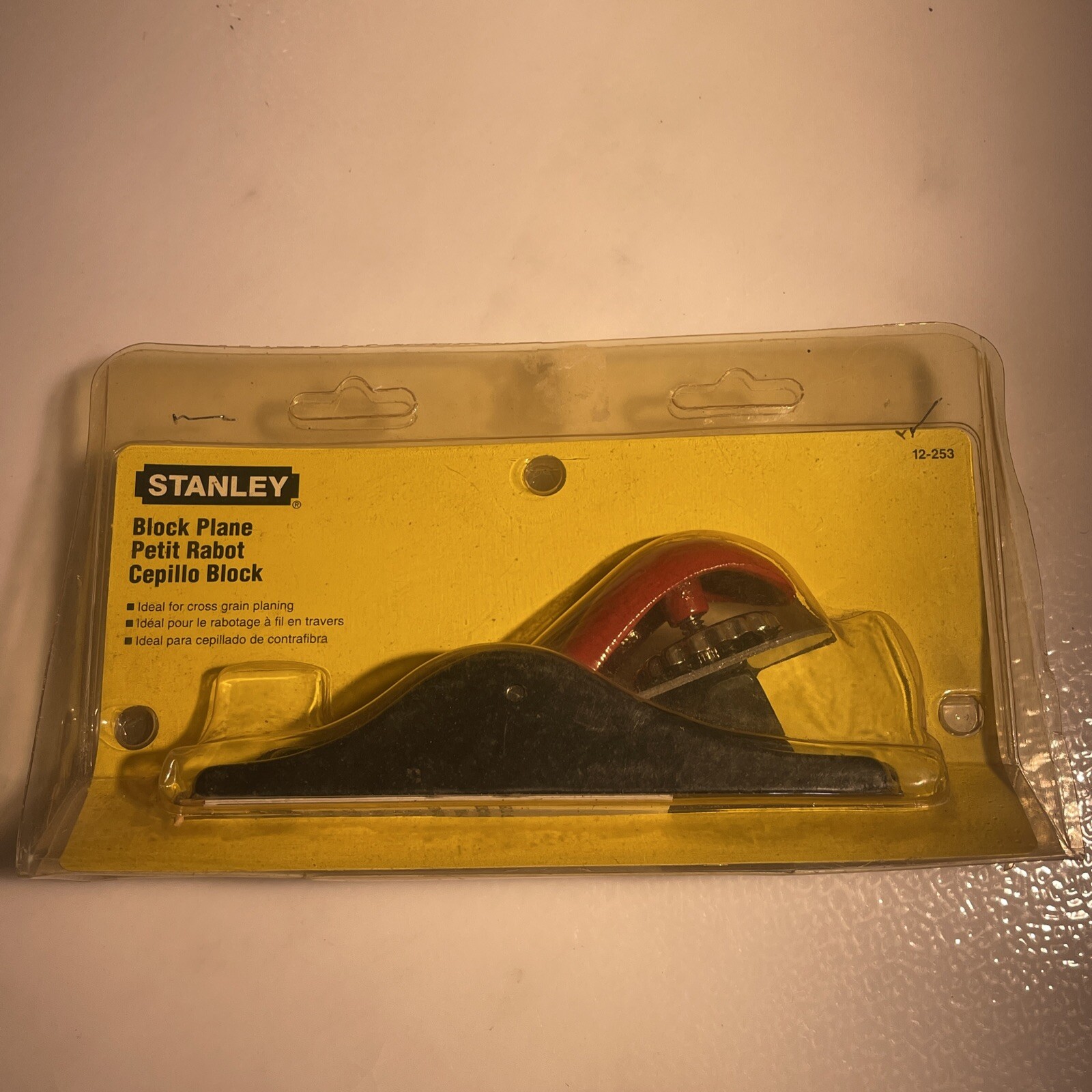 Stanley 1994 Block Plane 12-253 Brand New  Solid Cast Iron Base/Level