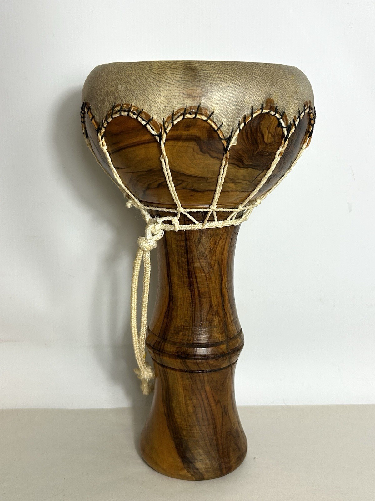 Vintage African Goblet Drum - Percussion Djembe Bongo
