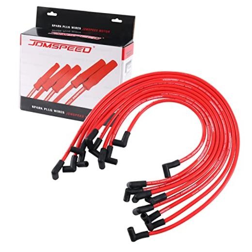 JDMSPEED New 10.5mm Spark Plug Wire Set Replacement for HEI SBC BBC 350 383