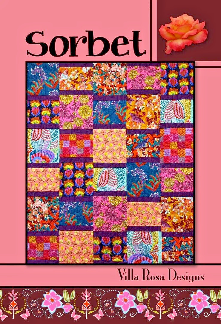 Sorbet Quilt Pattern-A Fat Quarter Quilt