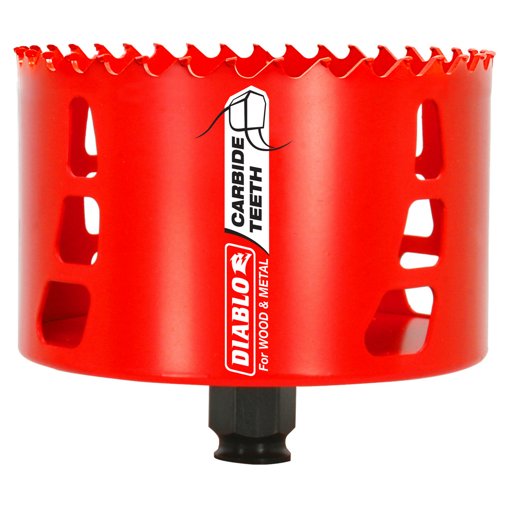 4-1/8 in. (105mm) Carbide-Tipped Wood & Metal Holesaw - DHS4125CT