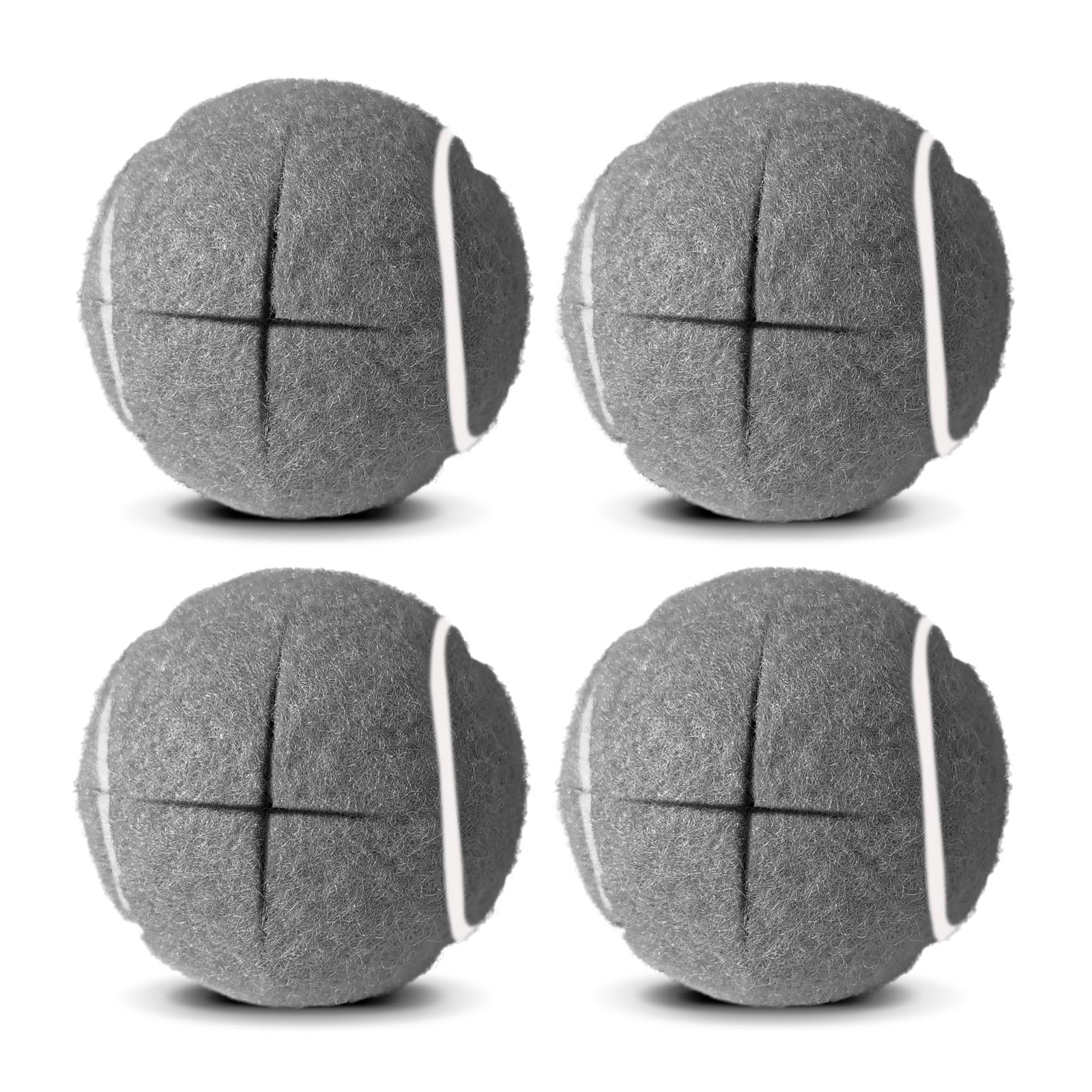 Precut Tennis Balls for Walkers 4PCS, Heavy Duty Long Lasting Felt Glides, Un...