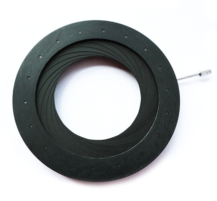 1PC Adjustable 4-60mm Mechanical Iris Aperture Diaphragm for Microscope/Camera