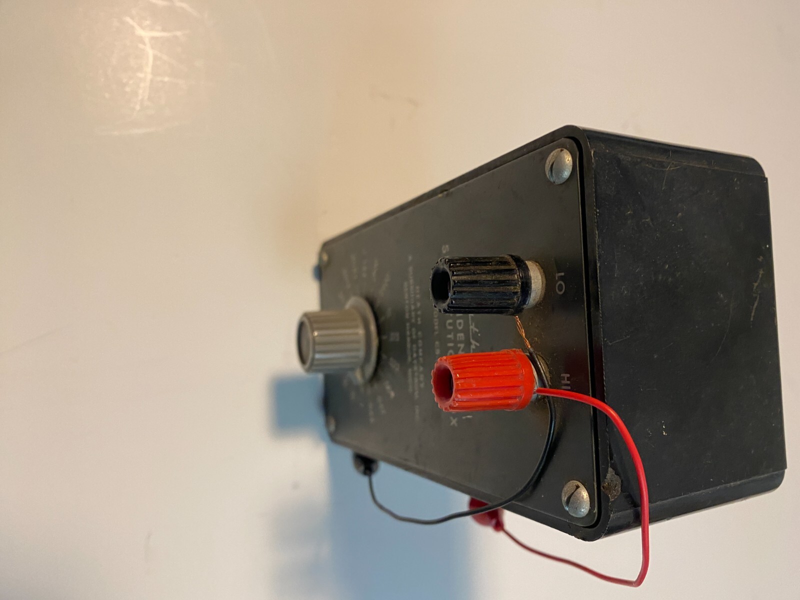 Vintage Heathkit Model CS-1 Condenser Substitution Box With Leads Working