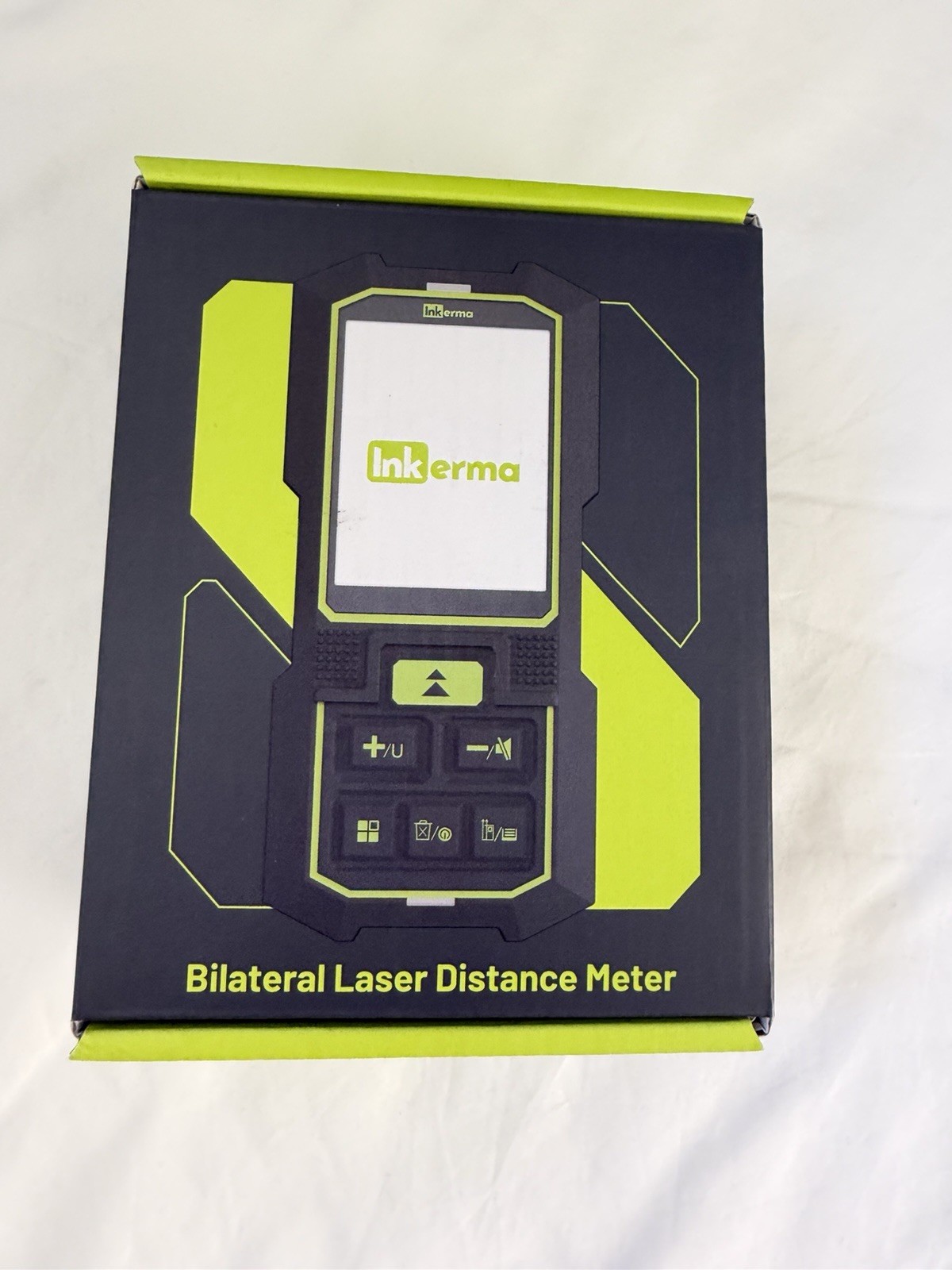Rechargeable Laser Measure 393F/120M with Ft/In/M Support & User-Friendly Design