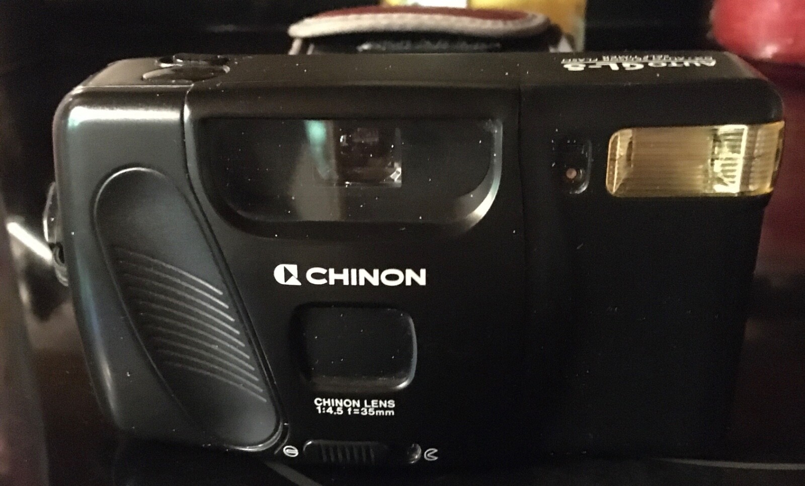 Chinon AUTO GL-S DX auto sensor flash self timer 35 mm Camera needs battery