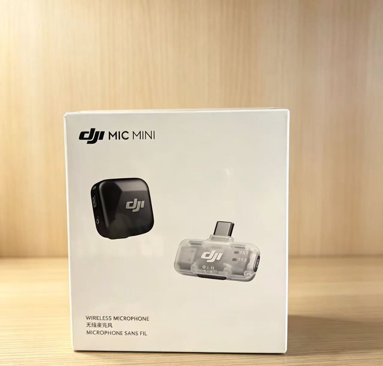 Original DJI Mic Mini Wireless Microphone 1TX + 1RX Wireless Receiver For Phones