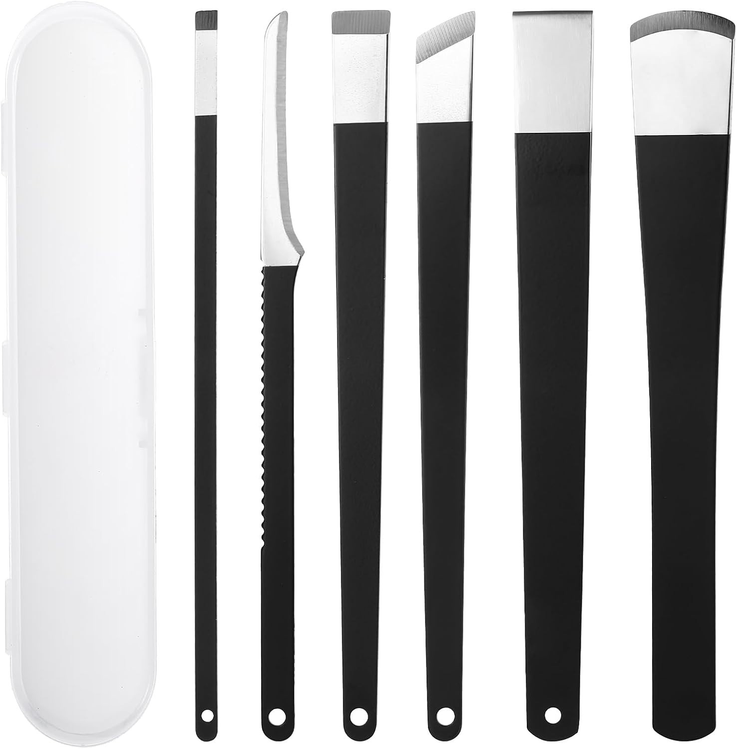 6 Pcs Ingrown Toenail Removal Kit, Callus Shaver Ingrown Toenail Tool with A Sto