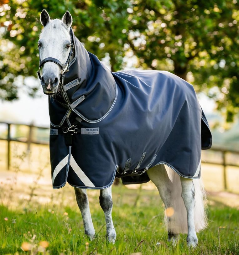 Rambo 1680D Turnout 100g Plus - Navy/Thunderstorm