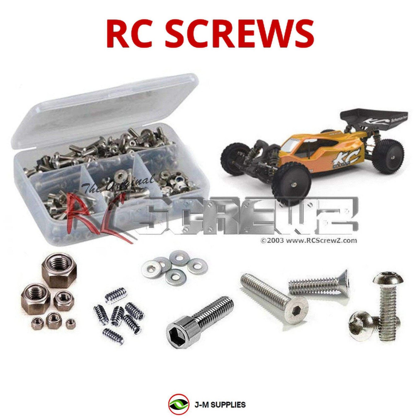 RCScrewZ Stainless Screw Kit sch028 for Schumacher Cougar KC #K170 | SET