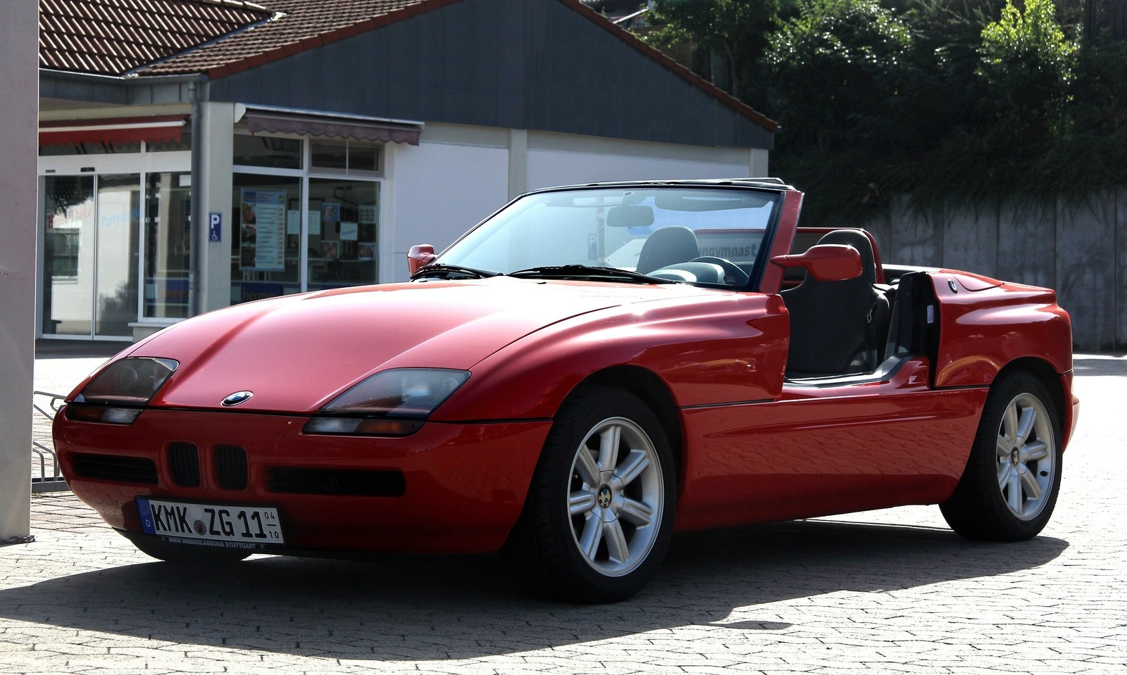 Cars bmw z1 convertible Desk Mat Stitched