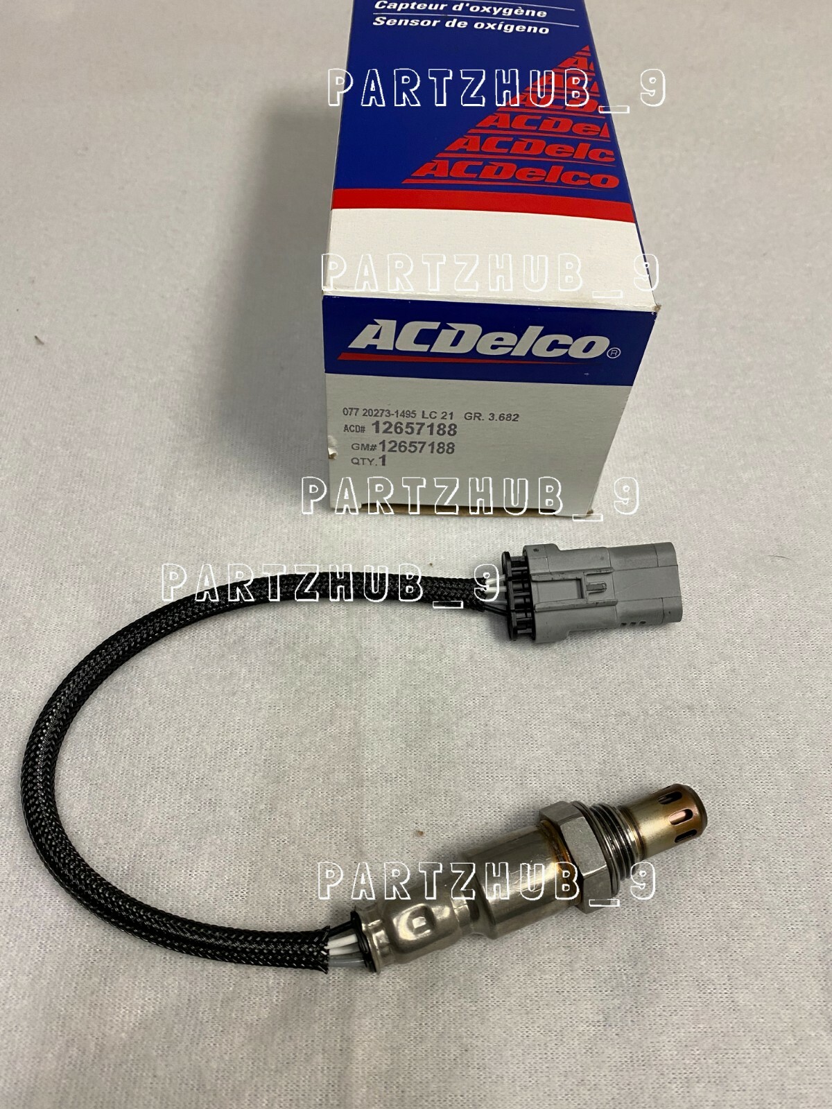 12657188 AC Delco O2 Oxygen Sensor Driver or Passenger Side DOWNSTREAM New RH LH