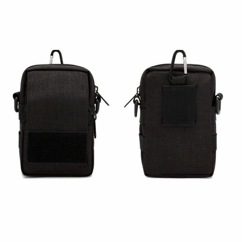 Molle EDC Waist Pouch Tactica Small Compact Tool Bag w/Adjustable Shoulder Strap