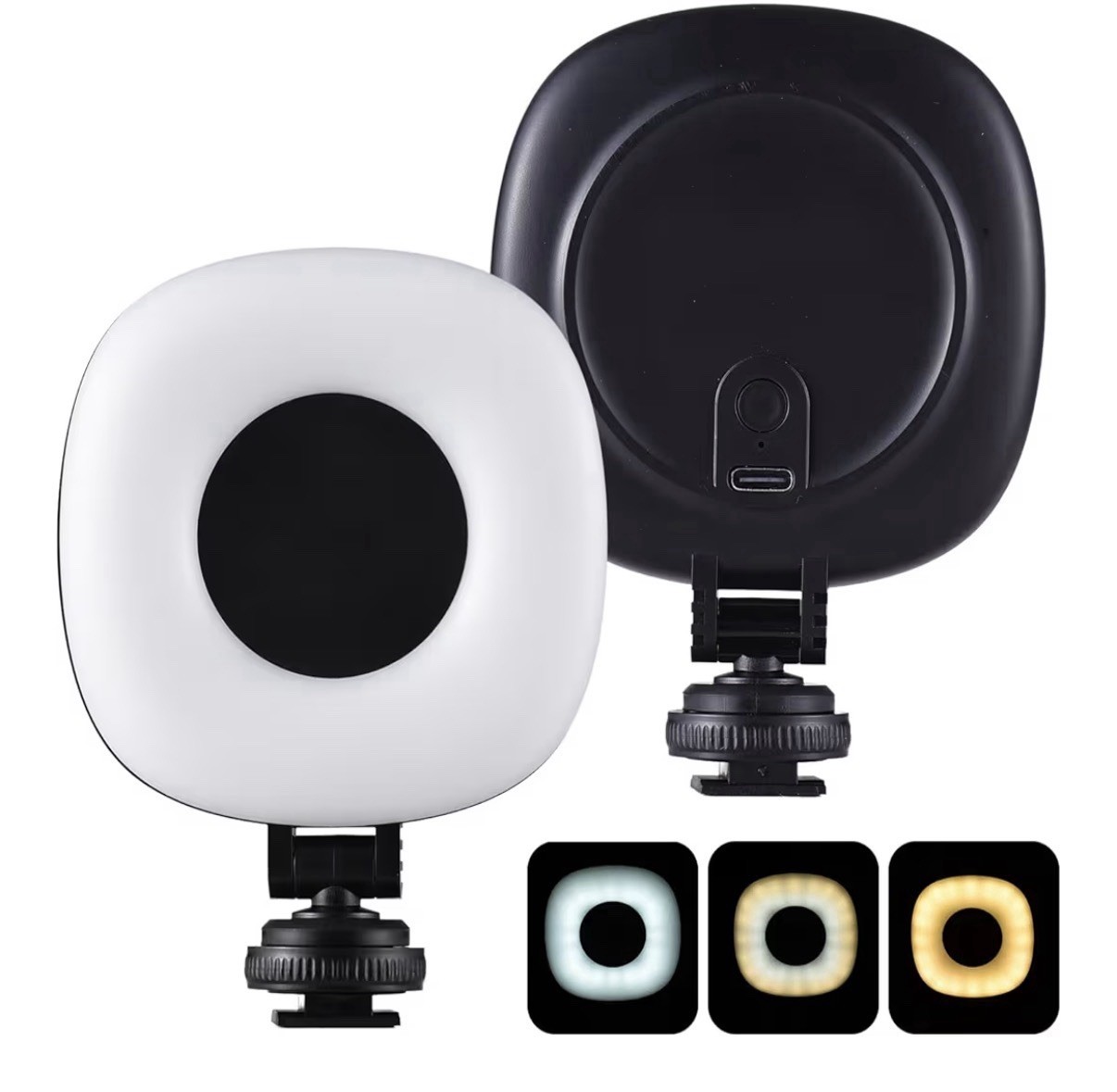 Smartphone Compatible Wireless Shutter Handle with Customizable Illumination