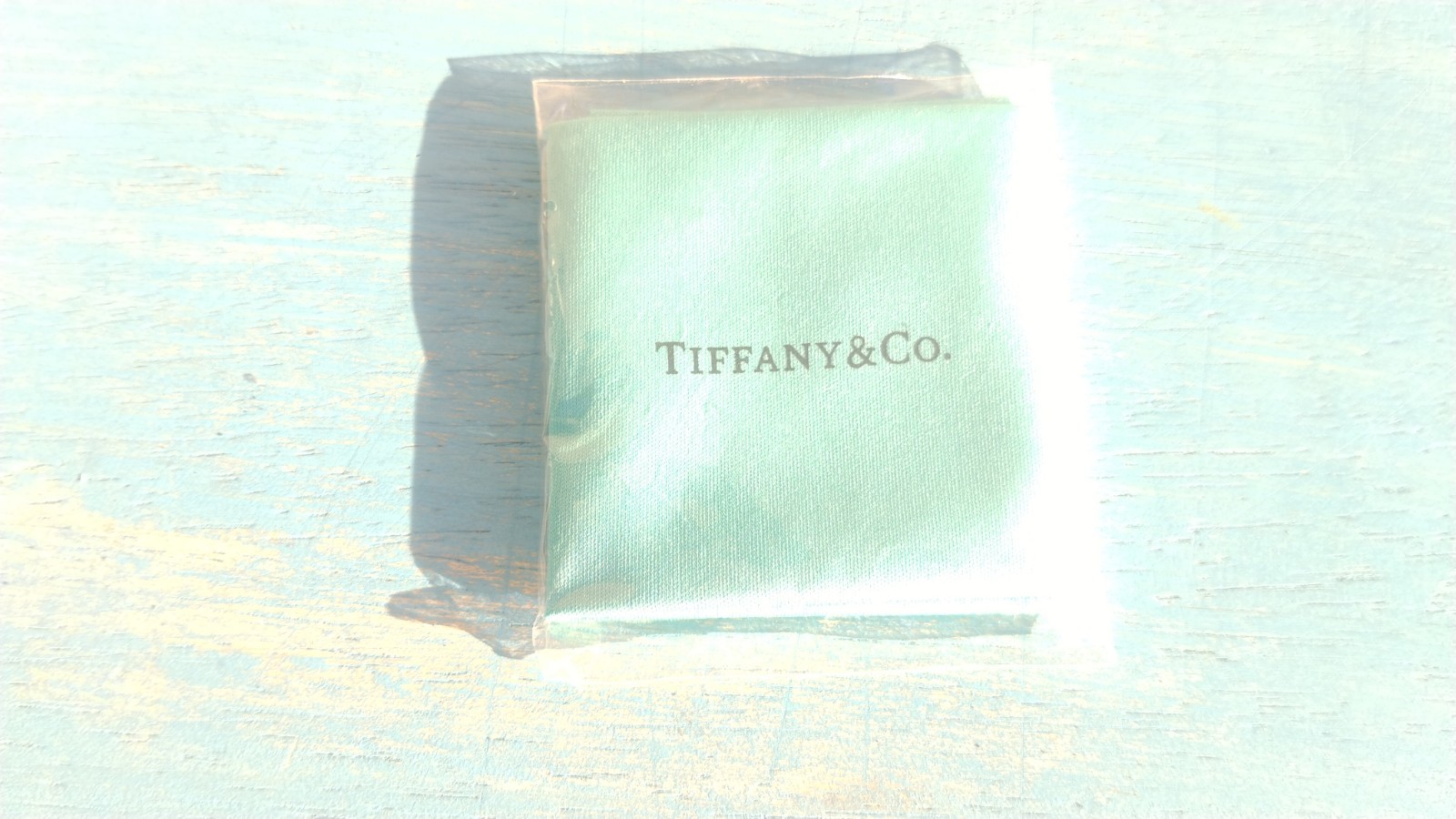 Tiffany & CO Authentic Sunglasses Eyeglasses Cleaner Cloth Blue