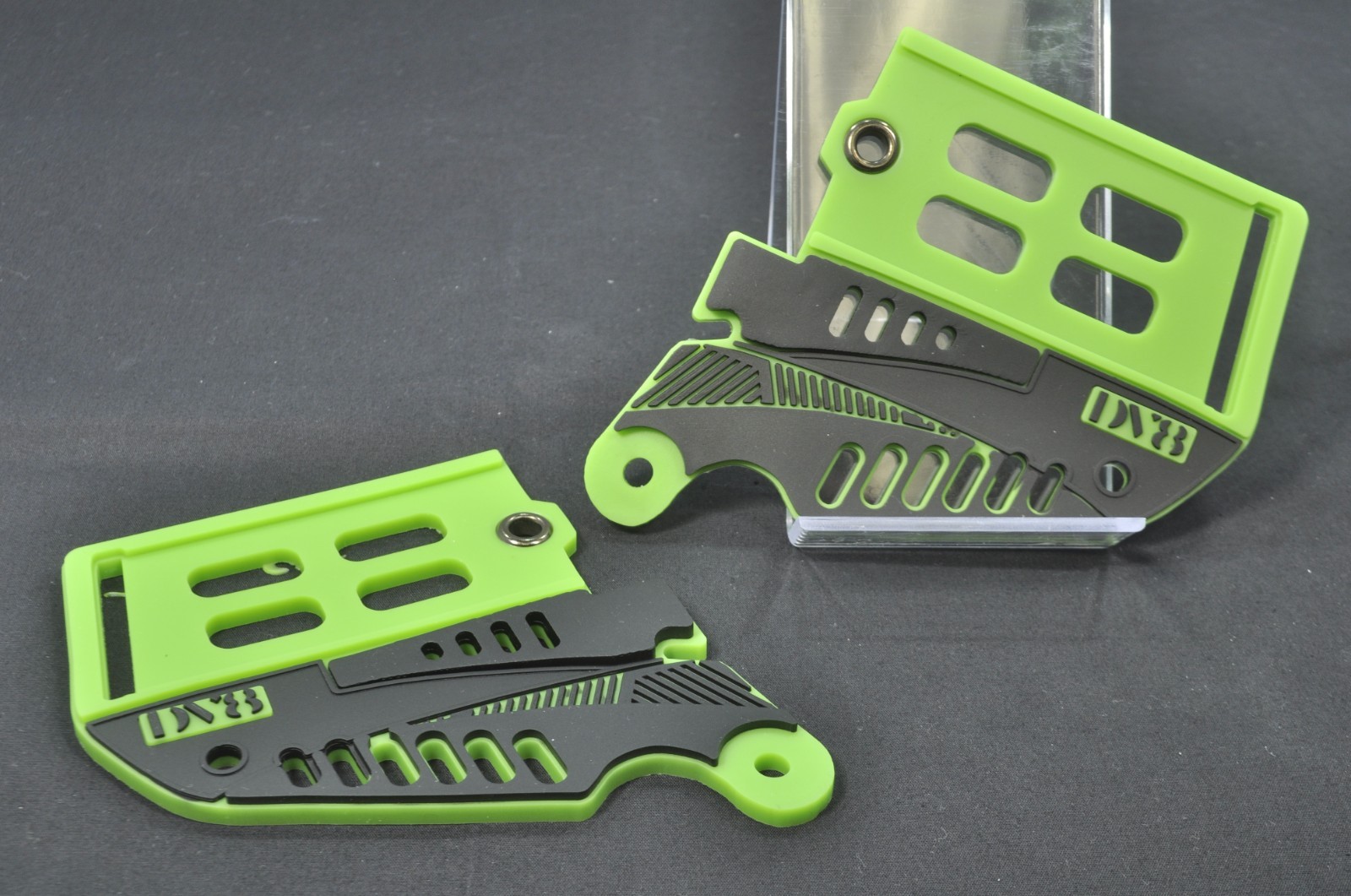 DV8 Notch Ears - V2 Two-Tone -JT Proflex - Lime Green/Black