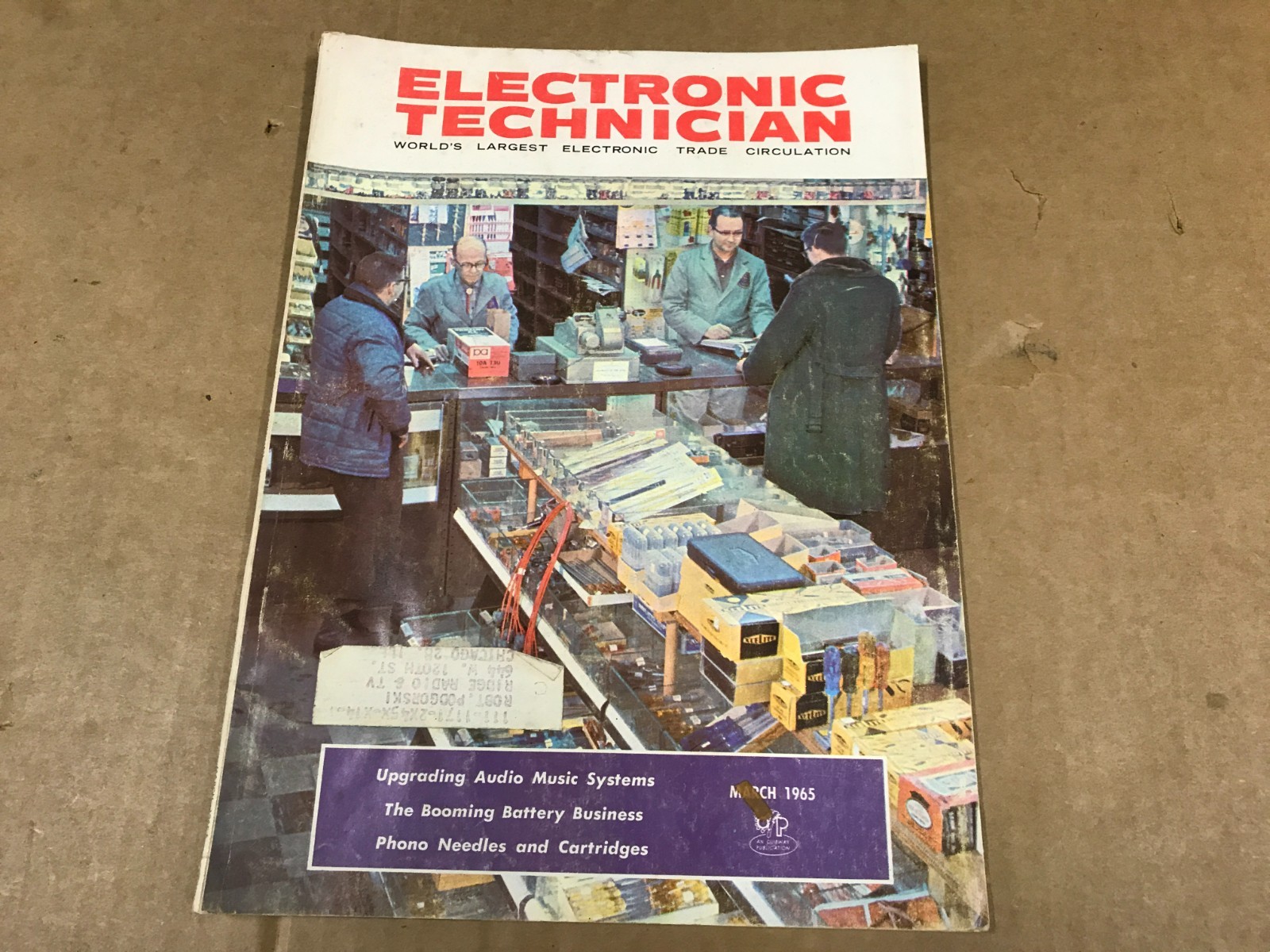 Vintage Electronic Technician Trade Circulation - March 1965