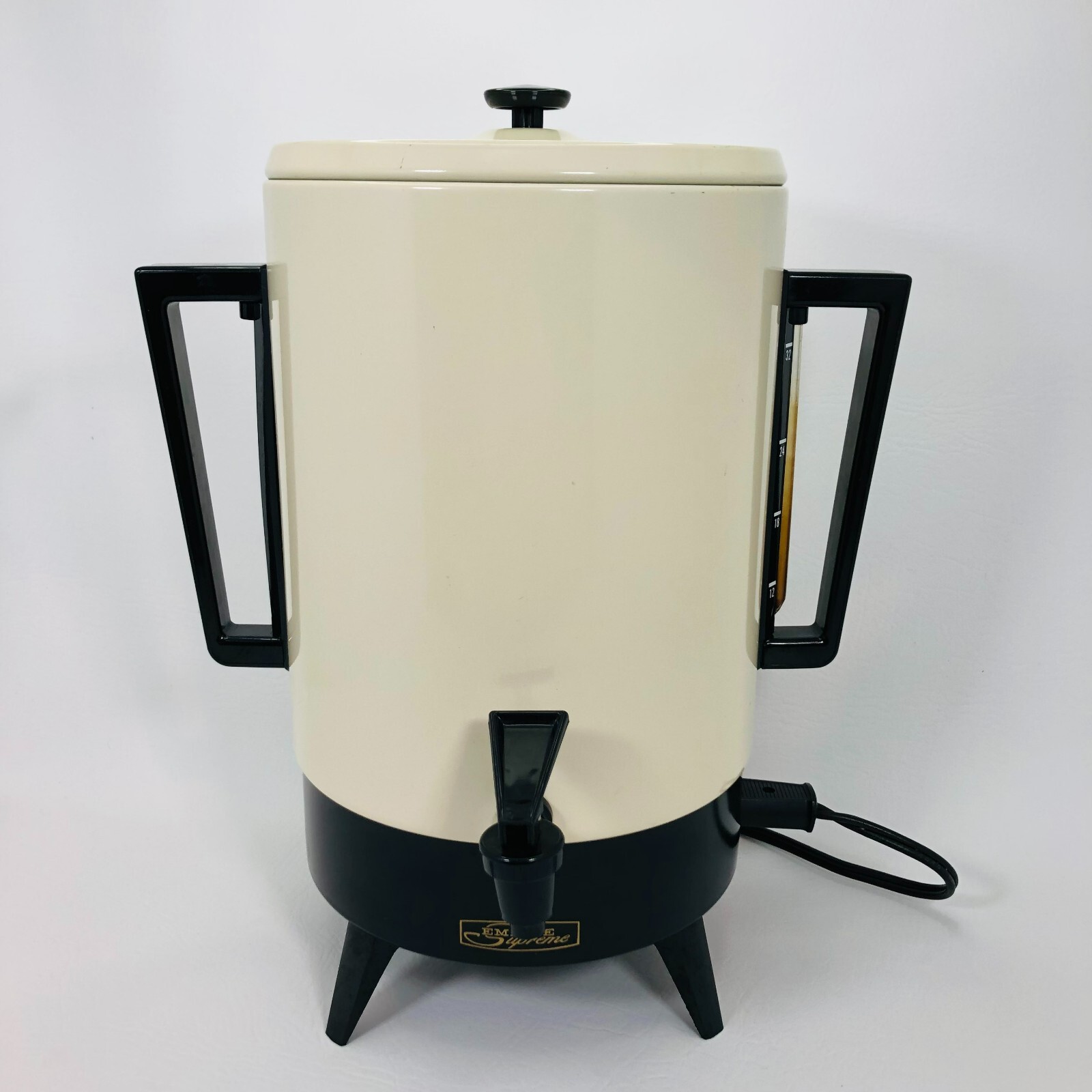 Vintage Coffee Maker Percolator EMPIRE Electric 32 Cup In Great Condition Tested