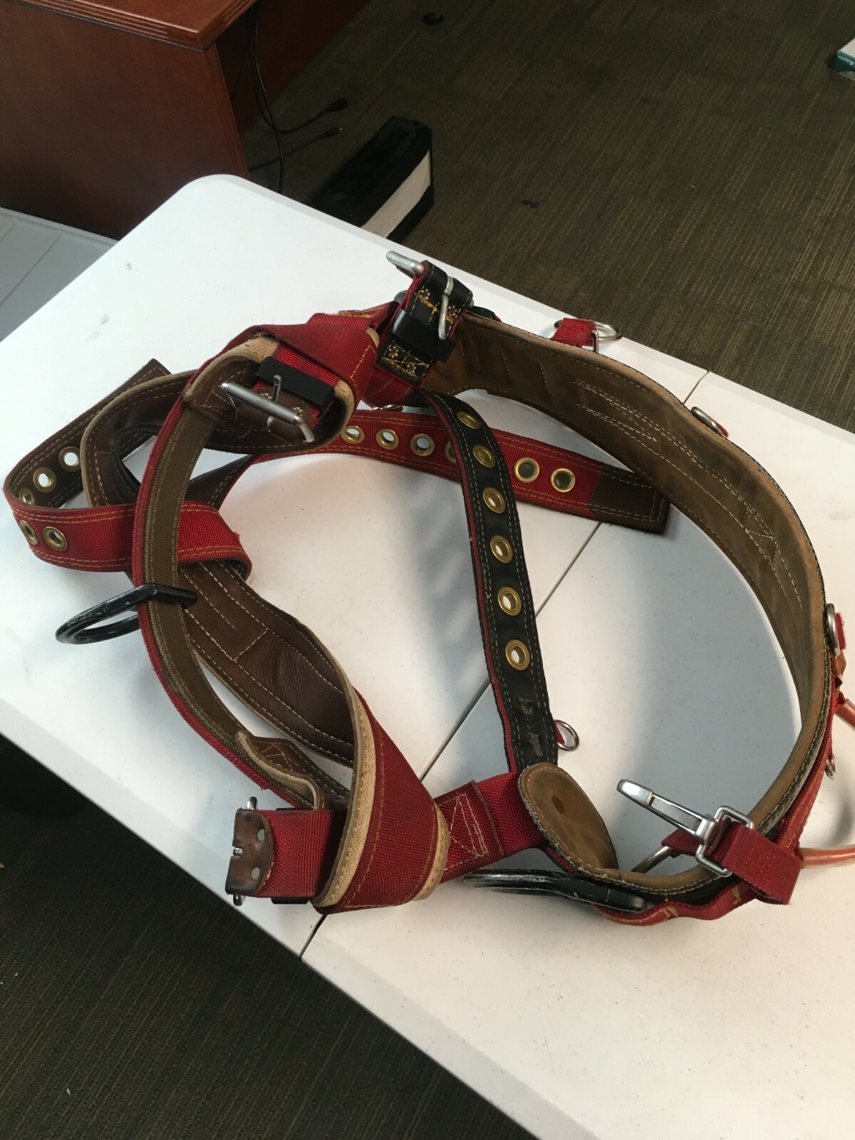 Weaver Leather LLC. Sling Saddle Belt ASTM F887 Model 1040 Size XL