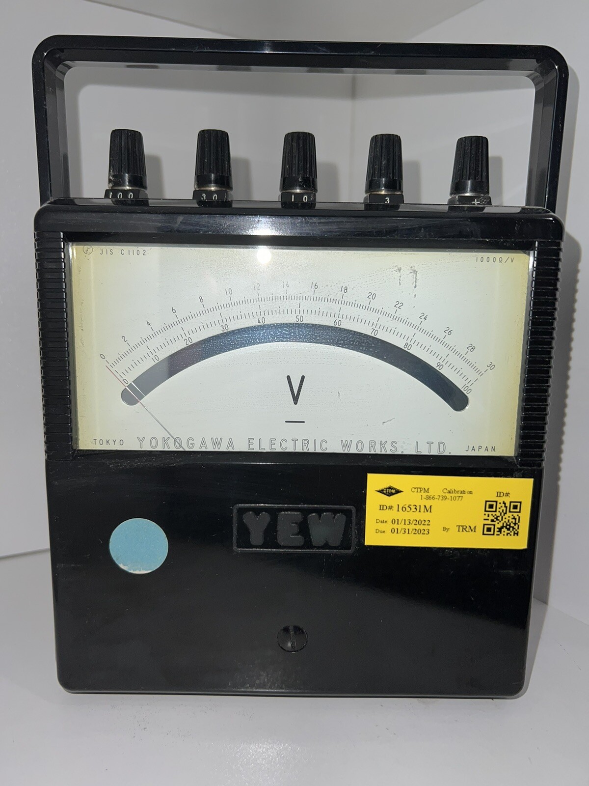 YOKOGAWA ELECTRIC WORKS LTD YEW 2011 NO. 16531M (A6D)
