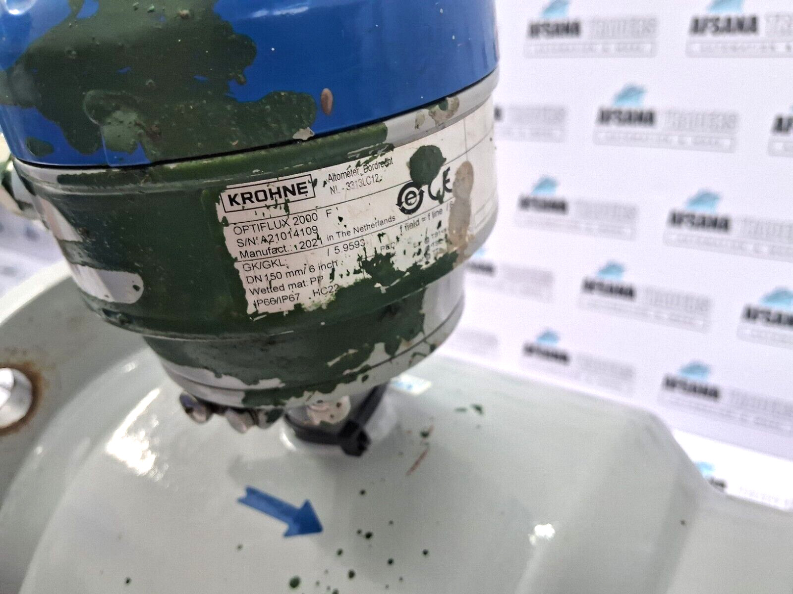 Krohne Conaut Optiflux 2000F Electromagnetic Flow Sensor A21014109