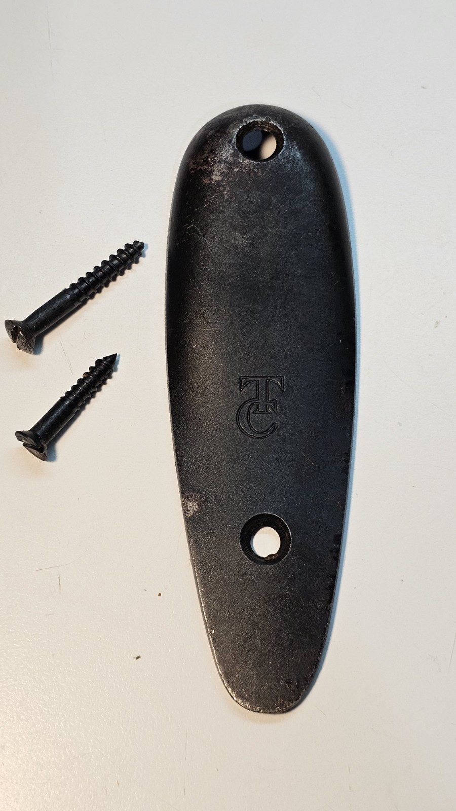 T/C Thompson Center Renegade Rifle Metal Buttplate W/ Screws (1)