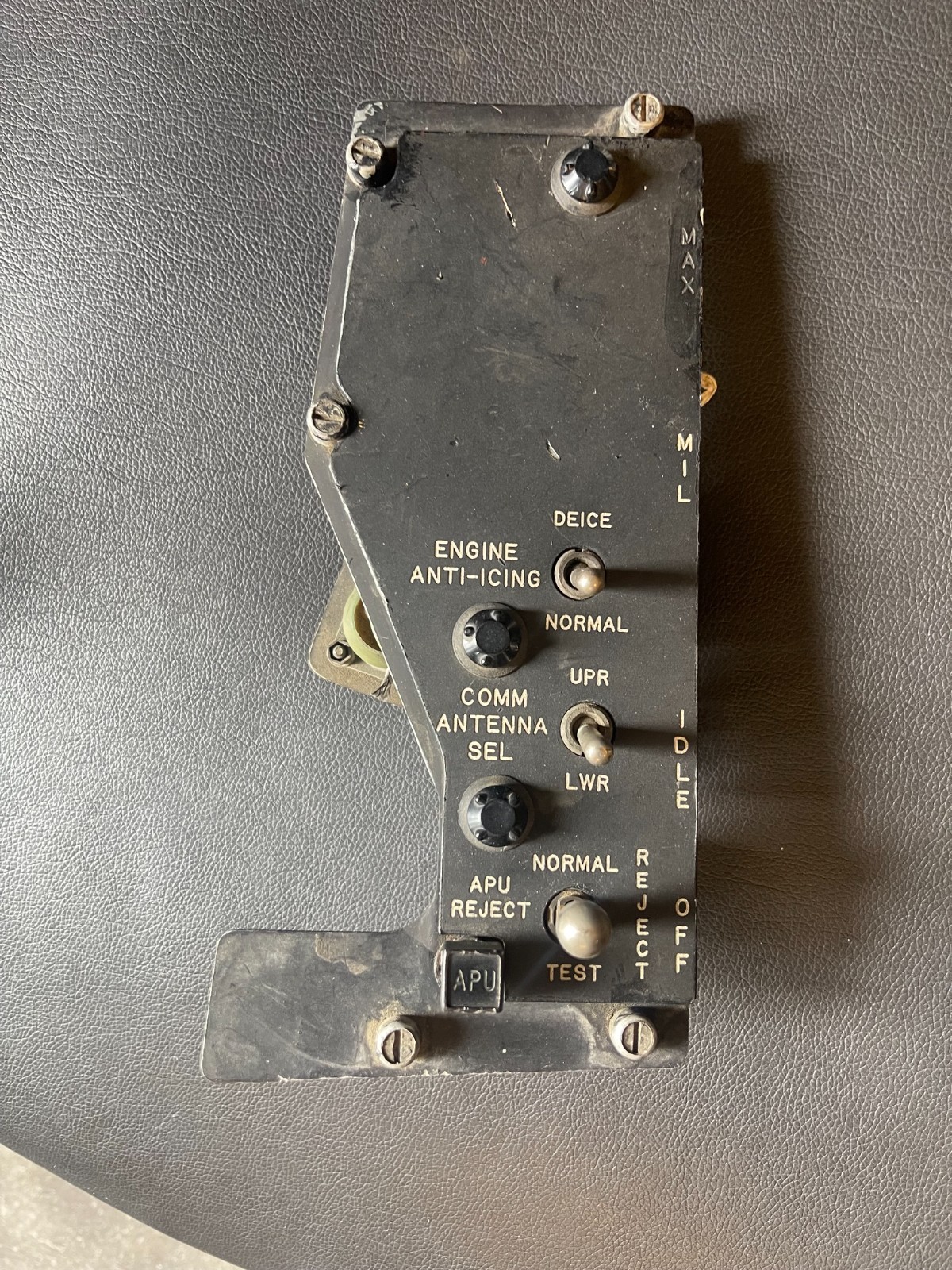 Engine Control Panel 52-Z207