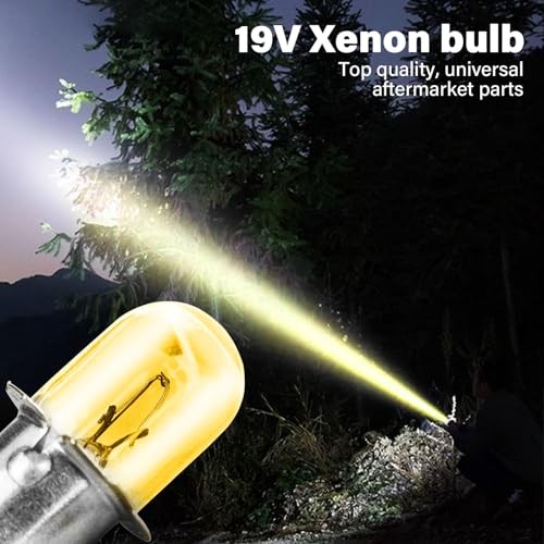 CVILL Xenon Bulb 19 Volt Bulb Flashlight/Work Light for Craftsman（5 pack