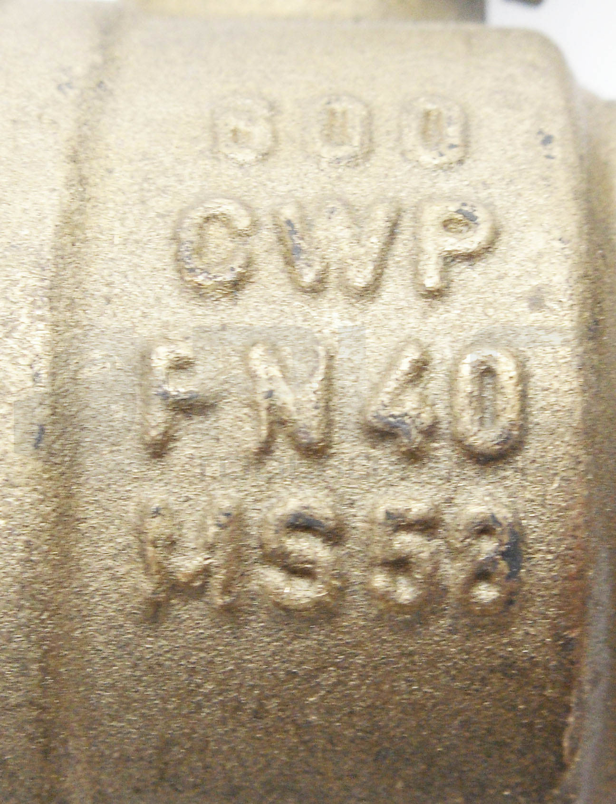 NEW RUB PN40 MS58 BALL VALVE 1" S95