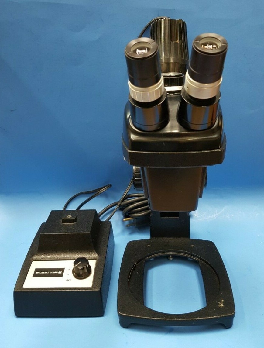 Microscope, Bausch & Lomb, MAX ERB, W/Light & Power, 31-35-28 , 0.7X - 3X