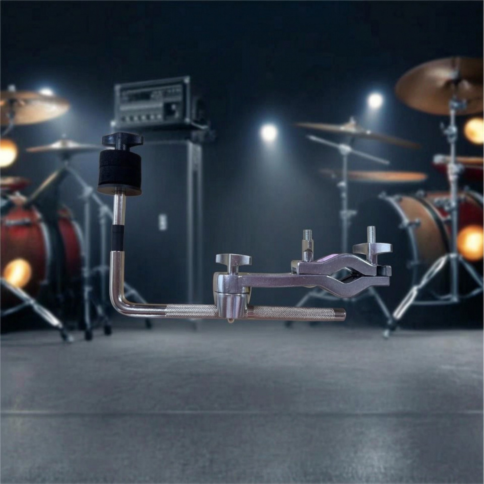 Drum Hardware Extension Clamp Sturdy Percussion Holder Space-Saving for