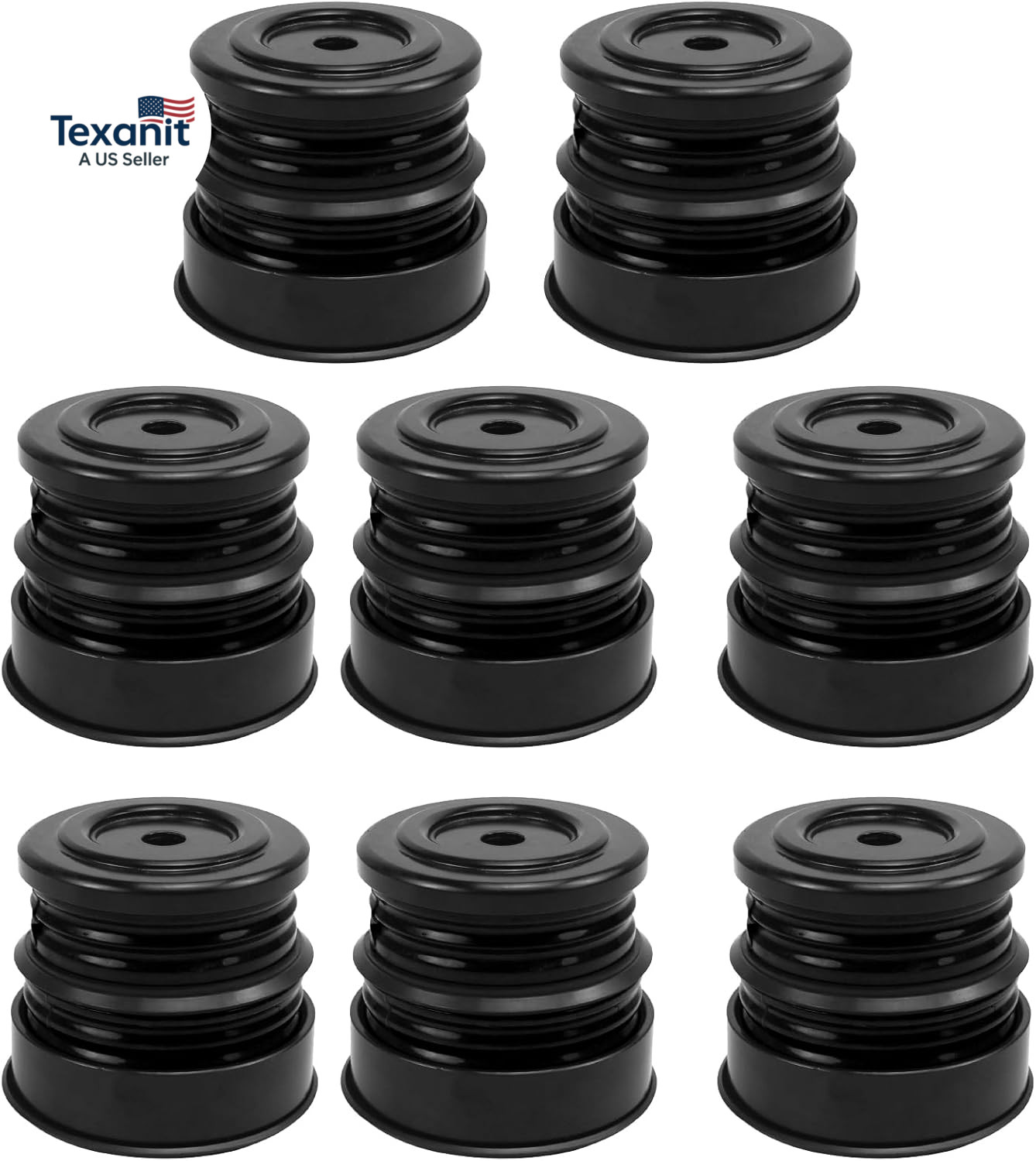 Silicone Body Mount Bushings Kit - Compatible with Ford F-250/F-350 2008-2016 Cr