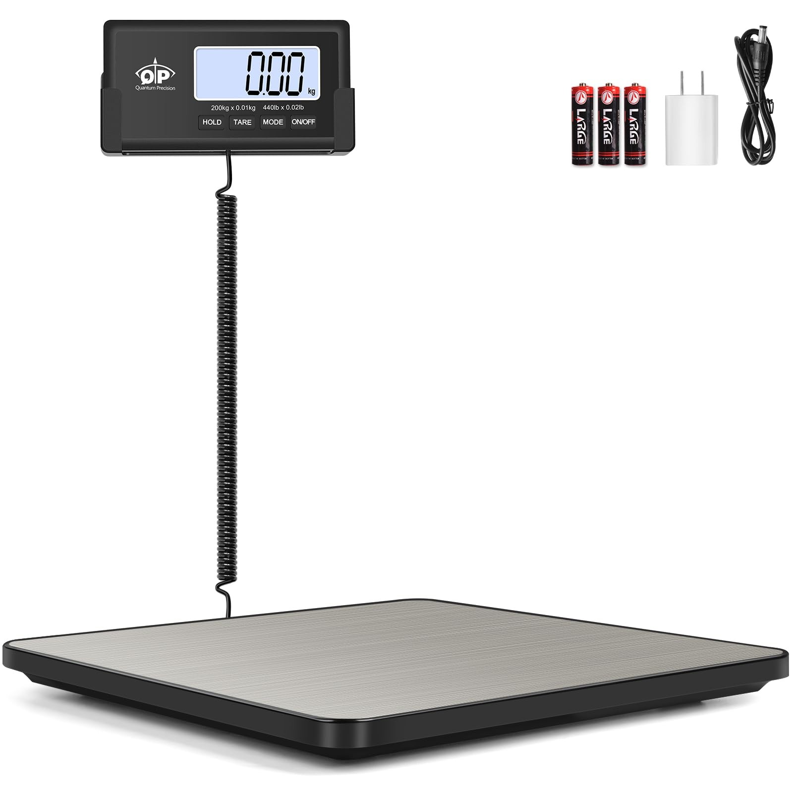 Shipping Scale for Packages, 440lb/0.35oz High Accuracy Digital Postal Scale,...