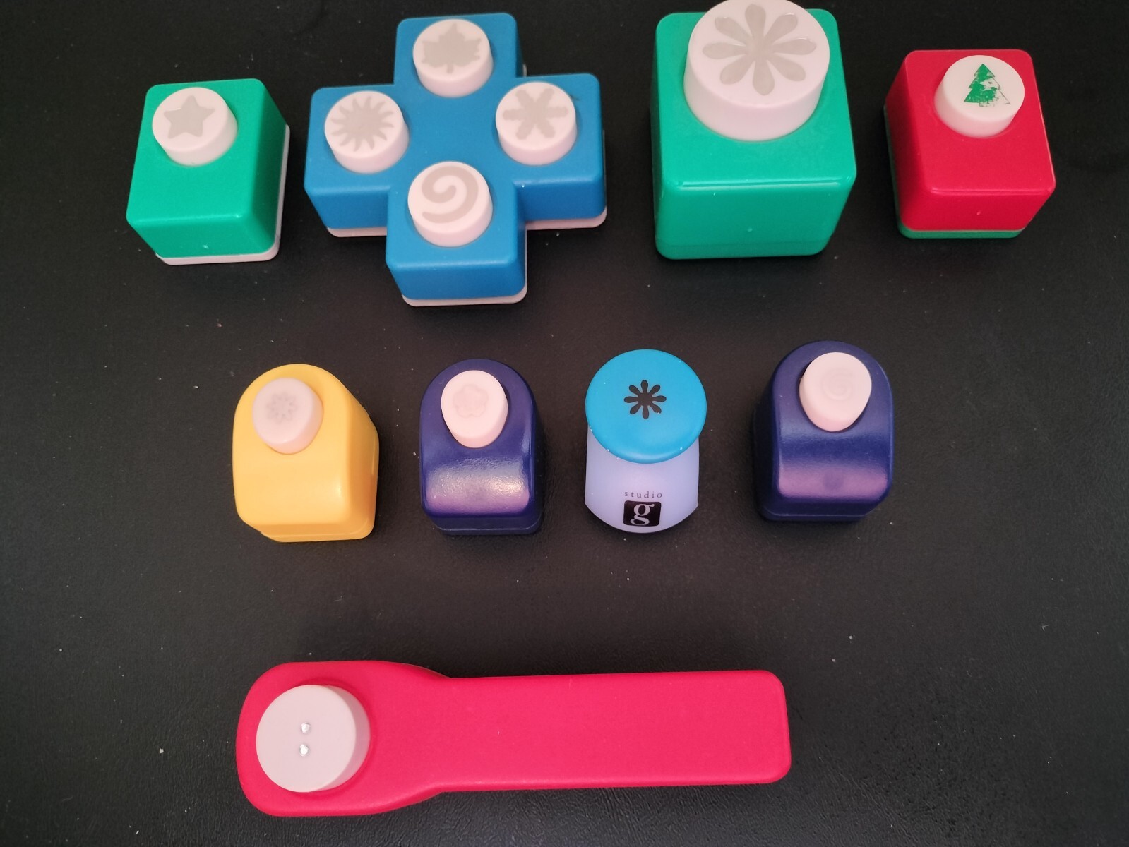 Mixed Lot of 9 Paper Punches (L9)