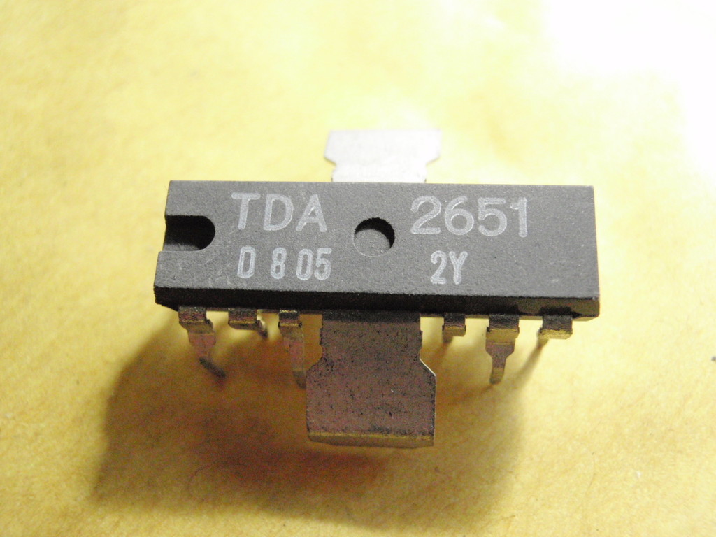 2x IC MODULE TDA2651 No China Copies, Only Top Brand Manufacturer 19896-167