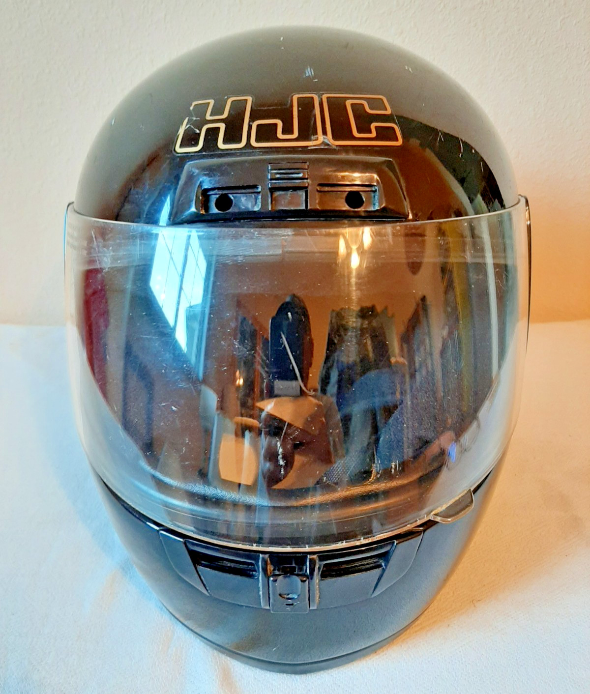 HJC CS Full Face Motorcycle Helmet Size S Small Black Visor Vented