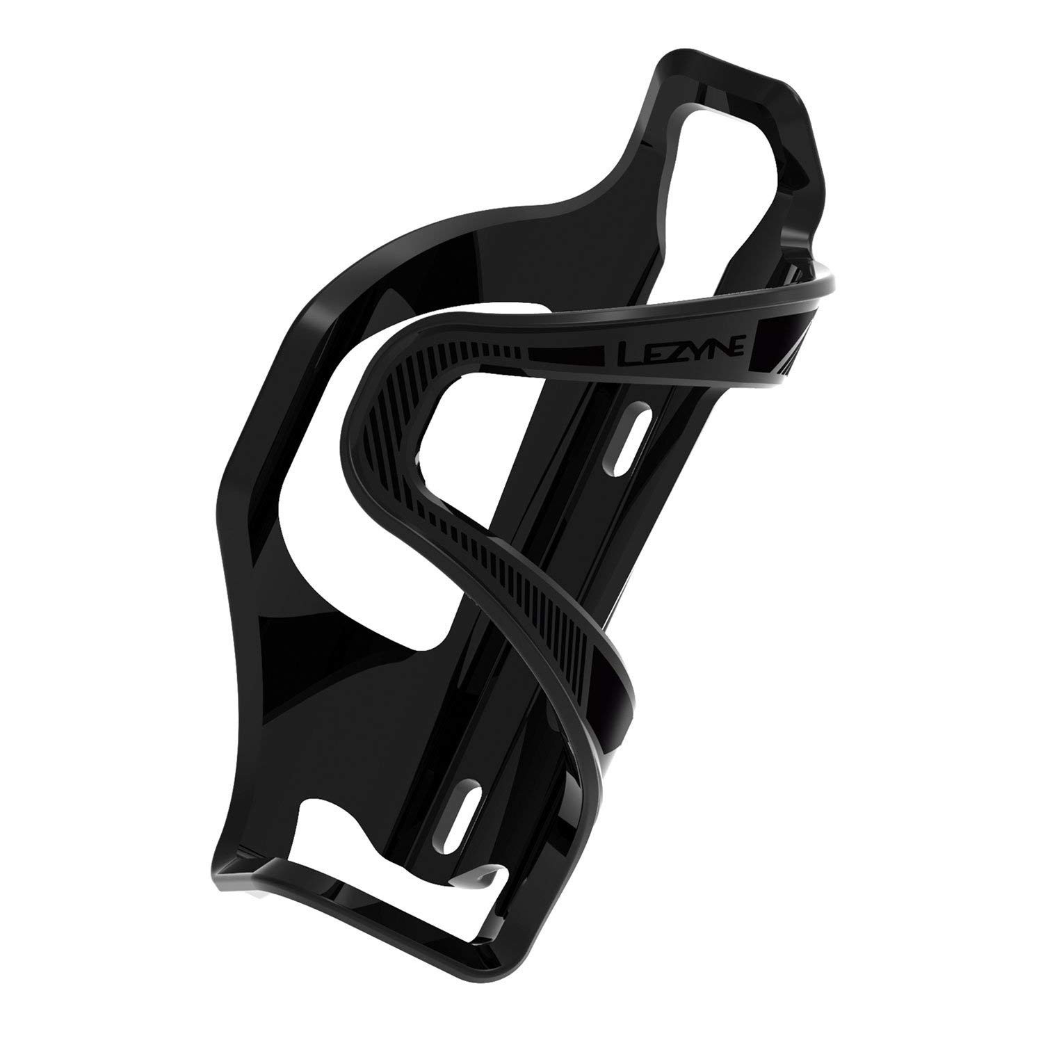 LEZYNE Flow Cage Sl - L - Enhanced Black (1-BC-FLSLL-V204) Left,