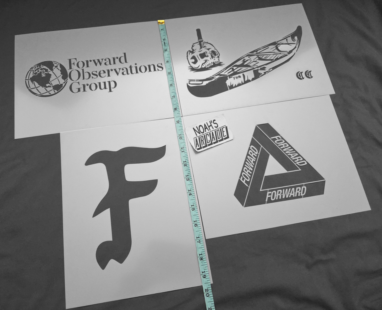 Authentic Forward Observations Group OG Stencil Pack V1 FOG SUPDEF DEVGRU SEAF