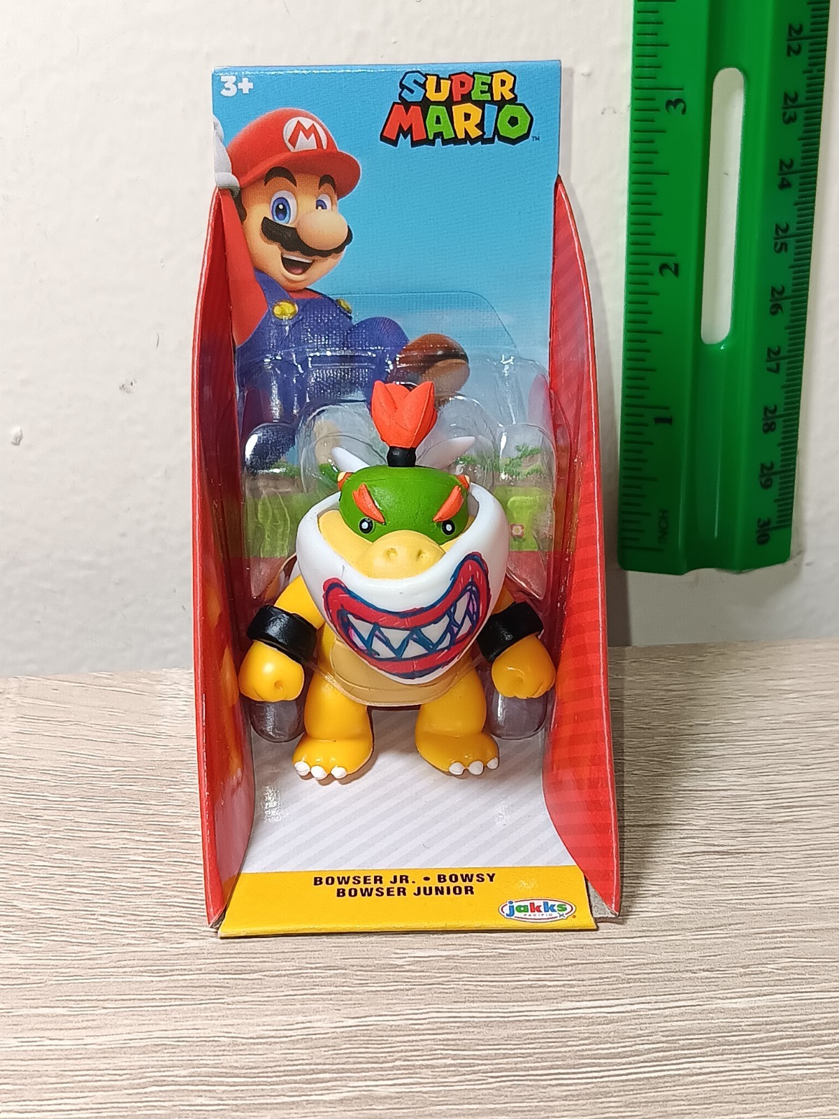*FREE SHIP* 2.5" BOWSER JR Super Mario Figure World of Nintendo Jakks
