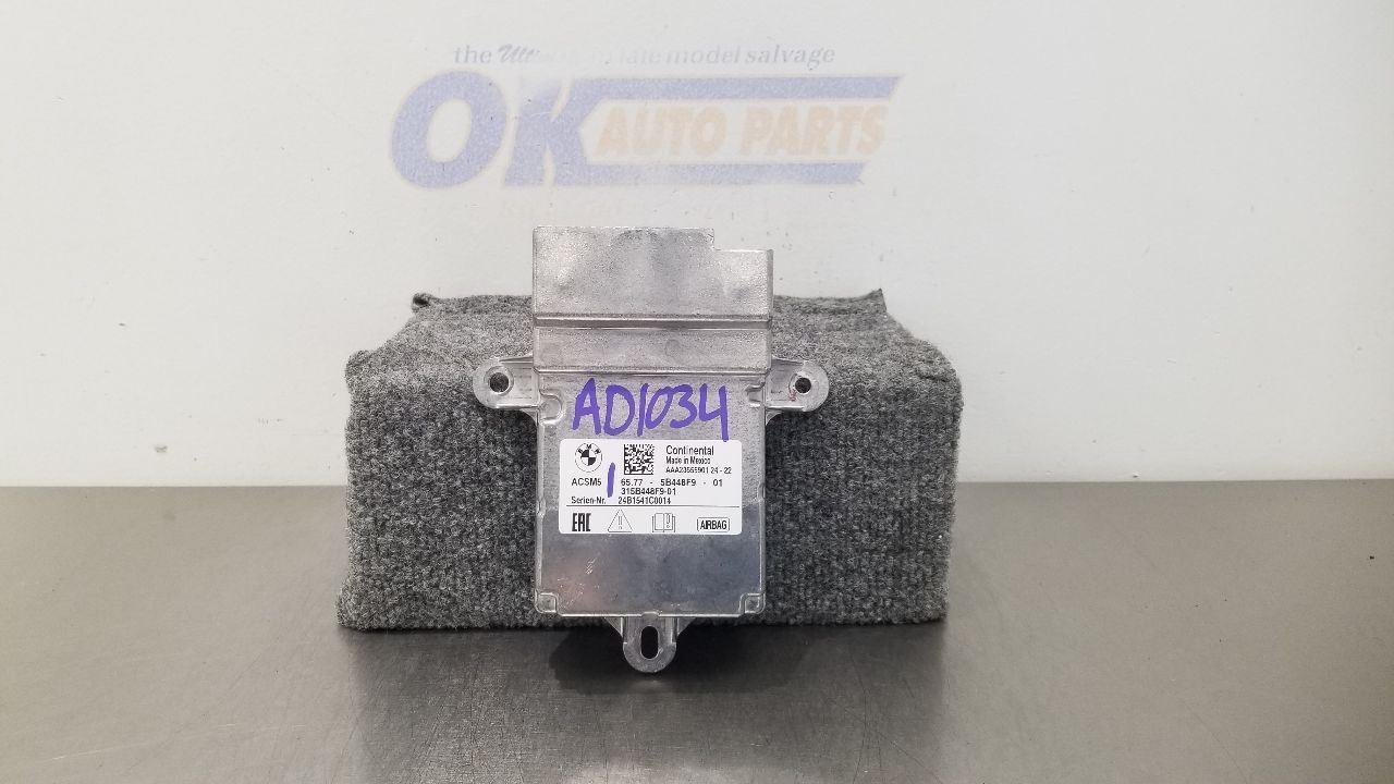 24 BMW M2 G87 COUPE SRS CONTROL MODULE 65775B448F9